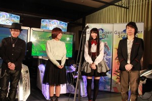 『ガンスリンガー ストラトス2』オープニングイベントに登壇した声優4人