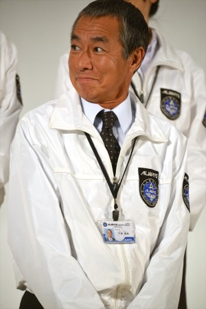 柳葉敏郎、『東京ガードセンター』の制作発表会見にて