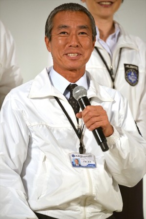 柳葉敏郎、『東京ガードセンター』の制作発表会見にて