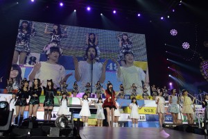さいたまスーパーアリーナで単独公演を行ったHKT48