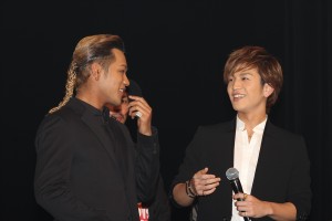 『クローズ EXPLODE(エクスプロード)』完成披露試写会の様子 ELLY(三代目J Soul Brothers)、岩田剛典(三代目J Soul Brothers)