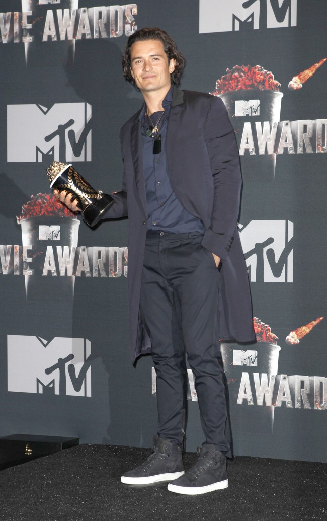 オーランド・ブルーム Orlando Bloom 、2014 MTV Movie Awards 20140413