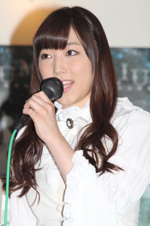 譜久村聖、モーニング娘。’14主演ミュージカル『リリウム~少女純潔歌劇~』制作発表記者会見にて