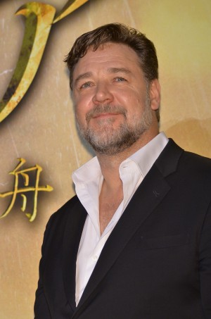 主演映画『ノア 約束の舟』PRのために緊急来日した、ラッセル・クロウ