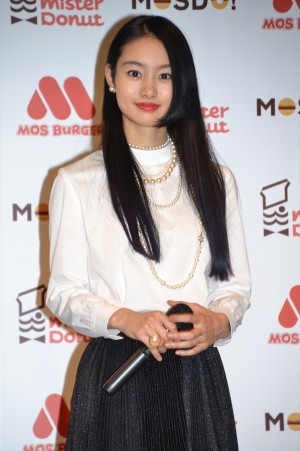 忽那汐里、『MOSDO!』新商品&新CM発表会にて