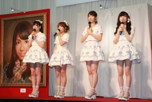 「AKB48選抜総選挙ミュージアム」オープニングセレモニーにて