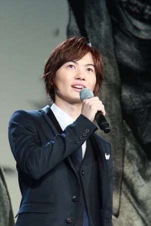 『るろうに剣心 京都大火/伝説の最期』完成披露レッドカーペットイベントに登壇した神木隆之介