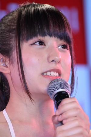 「日テレジェニック2014」発表記者会見に登壇した前田美里