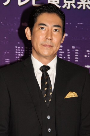 テレビドラマ『強き蟻』記者会見に出席した高嶋政伸