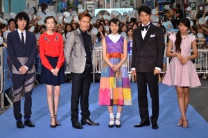 『ホットロード』ブルーカーペットセレモニーにて