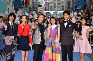 『ホットロード』ブルーカーペットセレモニーにて