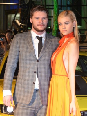 『トランスフォーマー/ロストエイジ』ジャパンプレミアに登場したジャック・レイナー、ニコラ・ペルツ