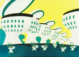 「手塚治虫アートアニメーション特集」 Bプログラム『めもりい/Memory』(1964)