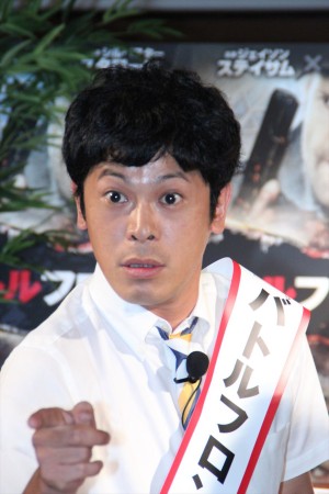 『バトルフロント』大ヒット祈願イベントに登場したちゅうえい(流れ星)