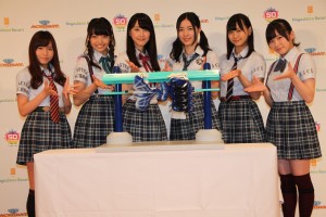 SKE48『ナガシマリゾート広報大使』就任発表会の模様
