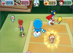 『藤子・F・不二雄キャラクターズ 大集合!SFドタバタパーティー!!』 ゲーム画面