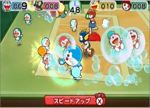 『藤子・F・不二雄キャラクターズ 大集合!SFドタバタパーティー!!』 ゲーム画面