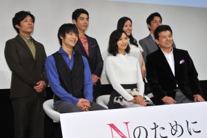 『Nのために』制作発表の様子