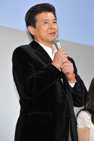 三浦友和、『Nのために』制作発表にて