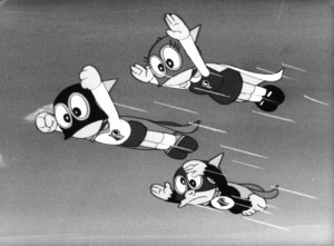 モノクロ版TVアニメ『パーマン』DVD‐BOX(上・下巻)は11月5日より期間限定販売