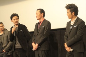 東京国際映画祭『ザ・レイド GOKUDO』舞台挨拶の様子