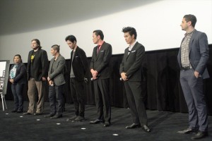 東京国際映画祭『ザ・レイド GOKUDO』舞台挨拶の様子