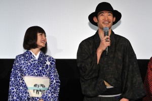 『花宵道中』舞台挨拶の様子