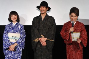 『花宵道中』舞台挨拶の様子