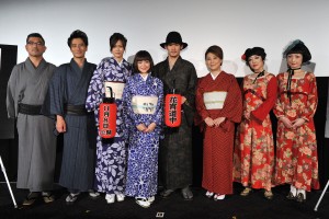 『花宵道中』舞台挨拶の様子
