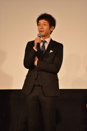 『トワイライト ささらさや』完成披露試写会に登壇した深川栄洋監督