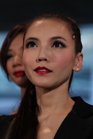 『シカゴ』宝塚歌劇100周年記念OGバージョン 囲み取材に出席した和央ようか