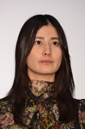 橋本愛、映画『寄生獣』完成披露舞台挨拶にて