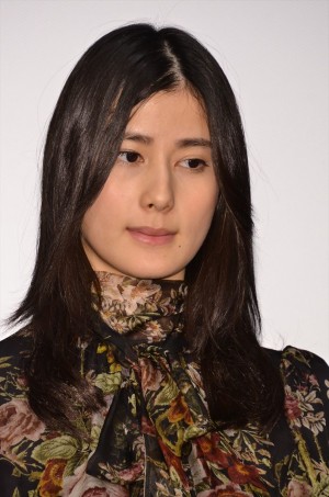 橋本愛、映画『寄生獣』完成披露舞台挨拶にて