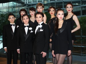 『シカゴ』宝塚歌劇100周年記念OGバージョン 囲み取材に出席したキャスト陣