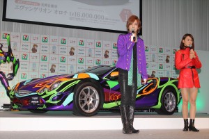 「エヴェンゲリオン×セブン‐イレブンフェア」発表会の様子