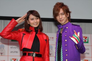 「エヴェンゲリオン×セブン‐イレブンフェア」発表会の様子