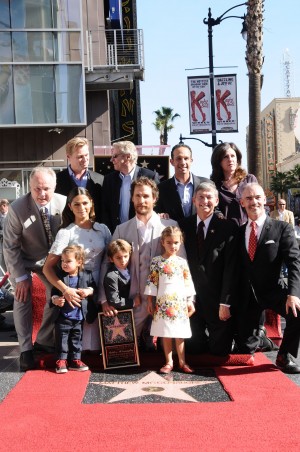 マシュー・マコノヒー、ハリウッド殿堂入り!