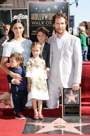 マシュー・マコノヒー、ハリウッド殿堂入り!