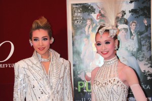 龍真咲、愛希れいか、宝塚歌劇・月組公演『PUCK』『CRYSTAL TAKARAZUKA』取材会にて