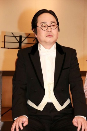 六角精児、NHKドラマ『紅白が生まれた日』取材会にて