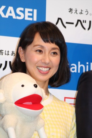 ヘーベルハウス『二世帯住宅 全員納得!相談会』に出席した東尾理子