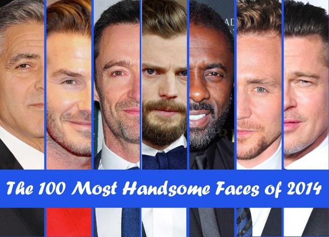 2014年「世界で最もハンサムな顔100人」TOP50
