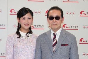 『ブラタモリ』取材会に登場した桑子真帆アナウンサー、タモリ