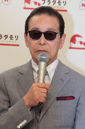 『ブラタモリ』取材会に登場したタモリ