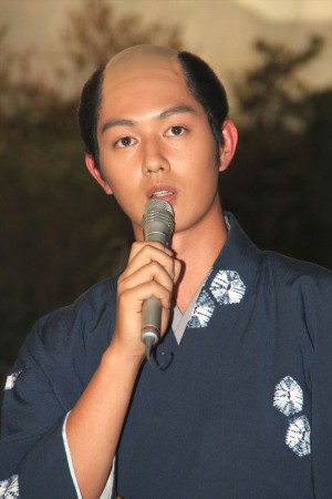 工藤阿須加、NHK木曜時代劇『かぶき者 慶次』スタジオ取材会にて