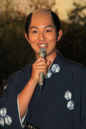 工藤阿須加、NHK木曜時代劇『かぶき者 慶次』スタジオ取材会にて