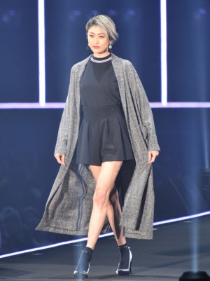 山田優、「第20回 東京ガールズコレクション 2015 SPRING/SUMMER」