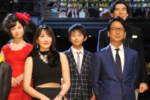 『暗殺教室』完成披露試写会の様子