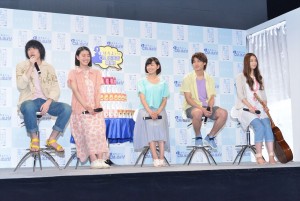 サントリー「ほろよい」新CM発表会の様子