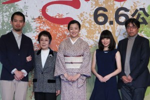 映画『おかあさんの木』クランクアップ報告会見の様子